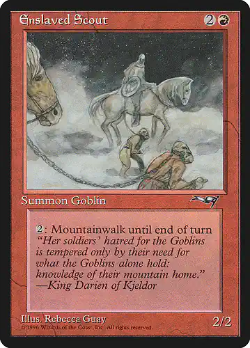 Enslaved Scout - all Spoiler