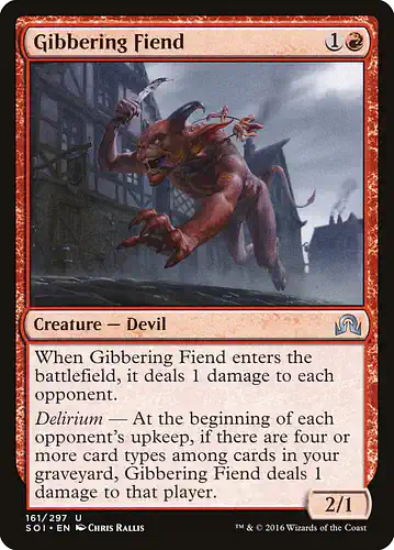 Gibbering Fiend - soi Spoiler