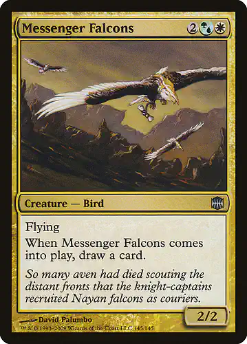 Messenger Falcons - arb Spoiler