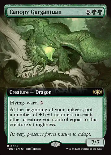 Canopy Gargantuan - tdc Spoiler