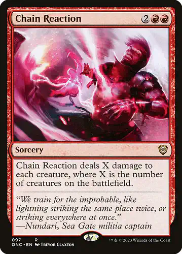 Chain Reaction - onc Spoiler
