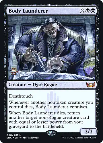 Body Launderer - snc Spoiler