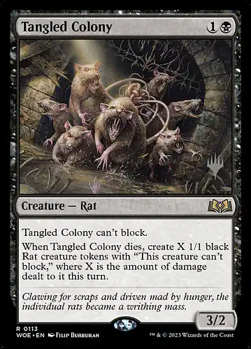 Tangled Colony - woe Spoiler