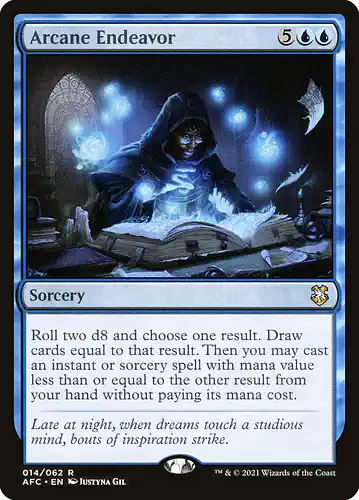 Arcane Endeavor - afc Spoiler