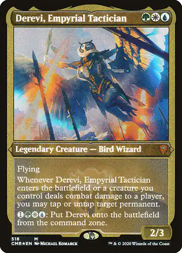 Derevi, Empyrial Tactician - cmr Spoiler