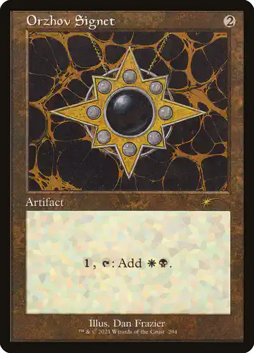 Orzhov Signet - sld Spoiler