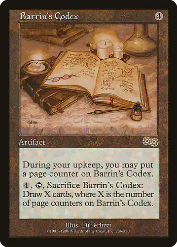 Barrin's Codex - usg Spoiler