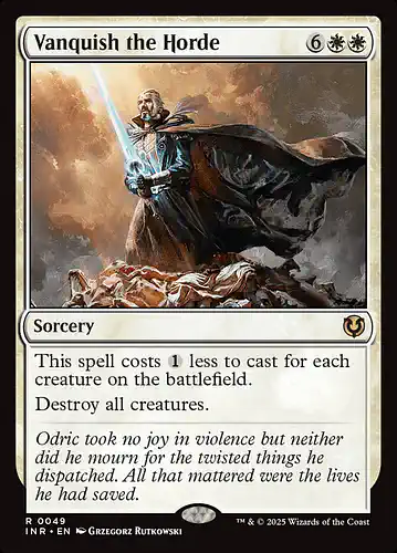 Vanquish the Horde - inr Spoiler