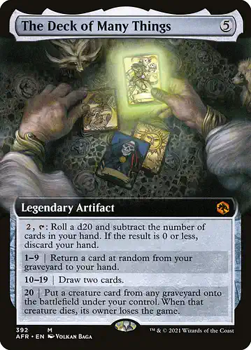 The Deck of Many Things - afr Spoiler