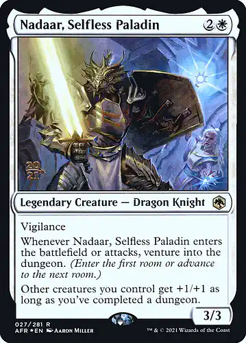Nadaar, Selfless Paladin - afr Spoiler
