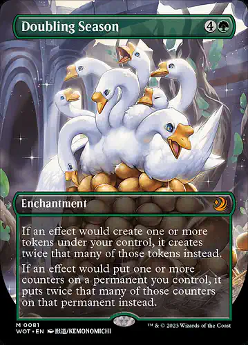 Doubling Season - wot Spoiler