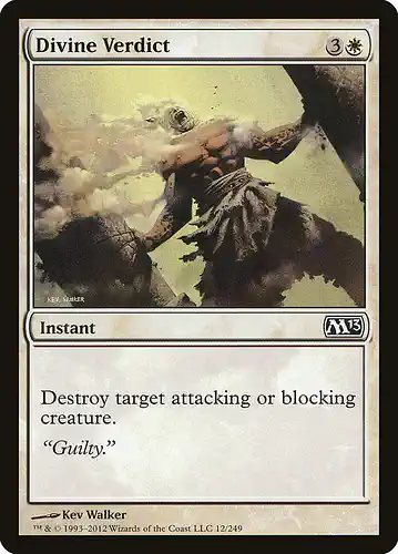 Divine Verdict - m13 Spoiler
