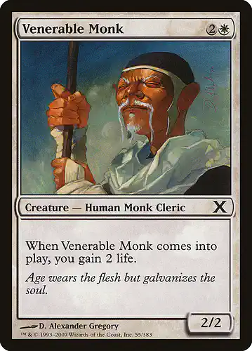 Venerable Monk - 10e Spoiler