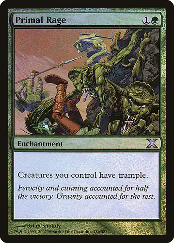 Primal Rage - 10e Spoiler