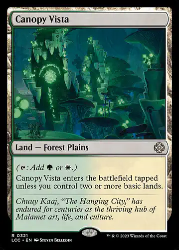 Canopy Vista - lcc Spoiler