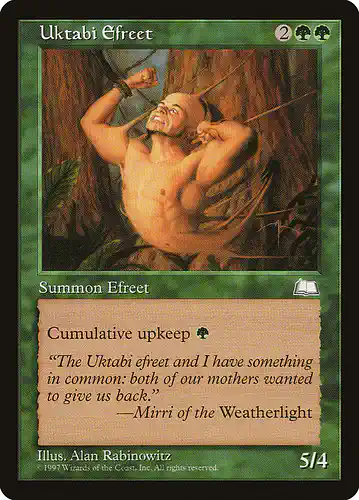 Uktabi Efreet - wth Spoiler