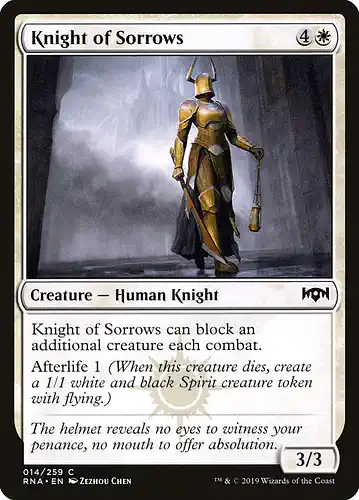 Knight of Sorrows - rna Spoiler