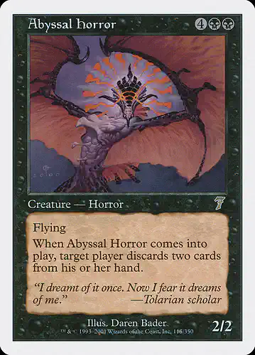 Abyssal Horror - 7ed Spoiler