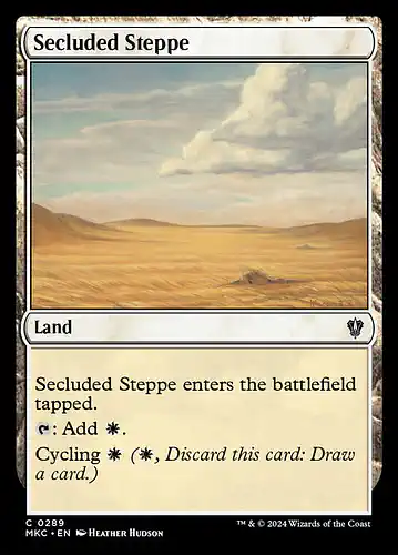 Secluded Steppe - mkc Spoiler