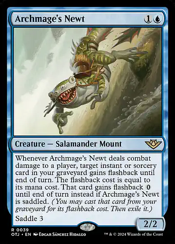 Archmage's Newt - otj Spoiler