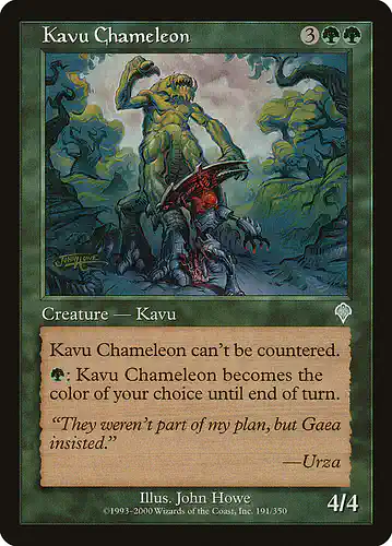 Kavu Chameleon - inv Spoiler