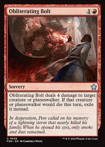 Obliterating Bolt - fdn Spoiler