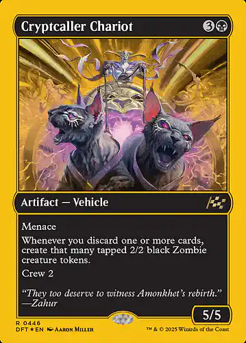 Cryptcaller Chariot - dft Spoiler