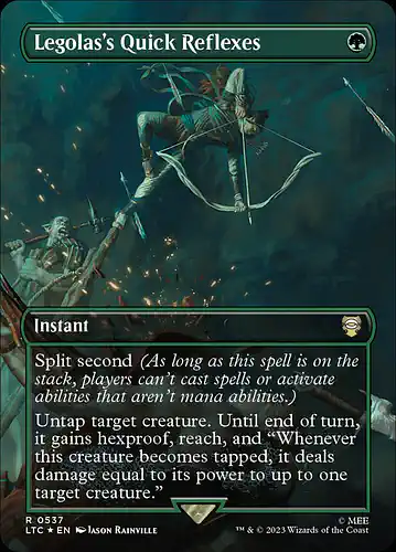 Legolas's Quick Reflexes - ltc Spoiler