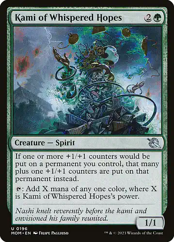 Kami of Whispered Hopes - mom Spoiler