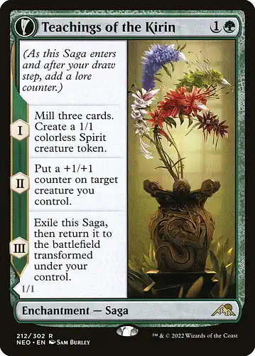 Teachings of the Kirin - neo Spoiler