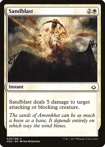 Sandblast - hou Spoiler