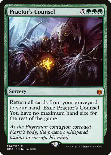 Praetor's Counsel - cma Spoiler