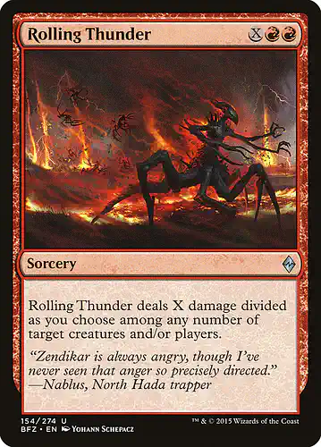 Rolling Thunder - bfz Spoiler