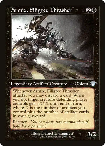 Armix, Filigree Thrasher - brc Spoiler