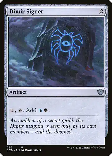Dimir Signet - scd Spoiler