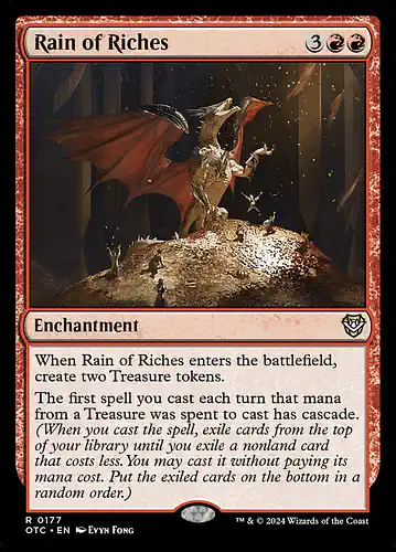 Rain of Riches - otc Spoiler