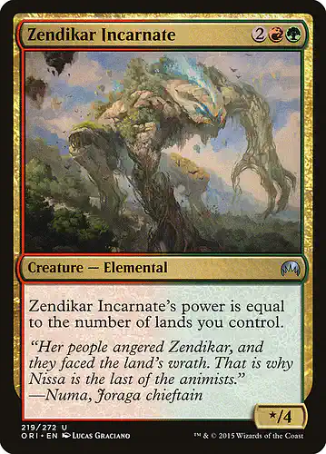 Zendikar Incarnate - ori Spoiler