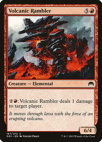 Volcanic Rambler - ori Spoiler