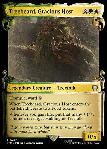 Treebeard, Gracious Host - ltc Spoiler