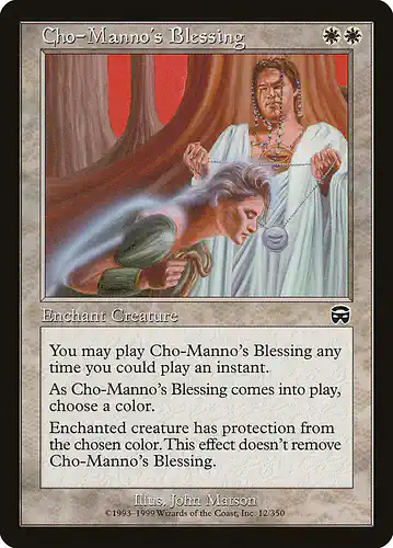 Cho-Manno's Blessing - mmq Spoiler