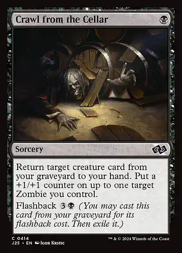 Crawl from the Cellar - j25 Spoiler