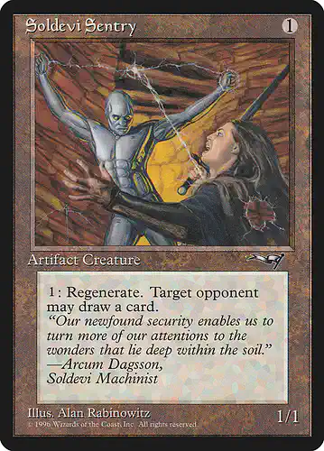 Soldevi Sentry - all Spoiler