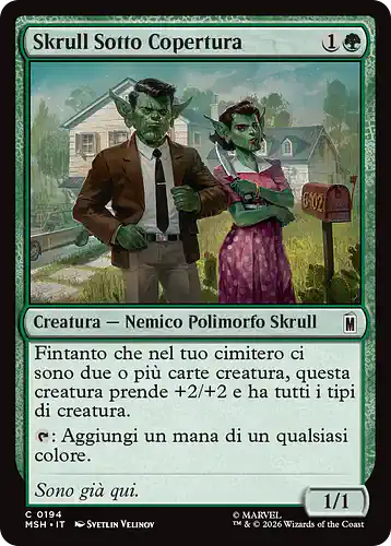 Undercover Skrull - msh Spoiler