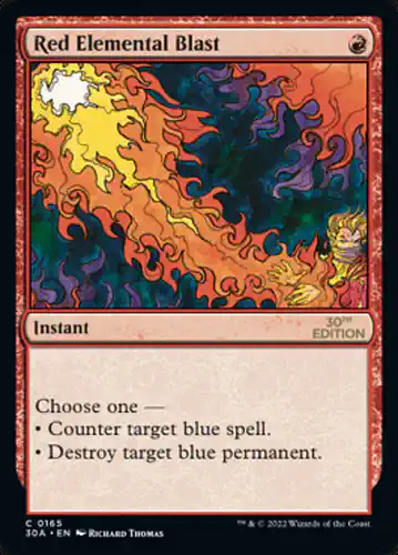Red Elemental Blast - 30a Spoiler