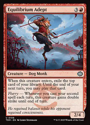Equilibrium Adept - tdm Spoiler