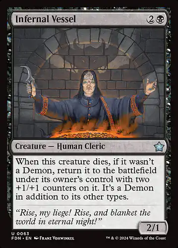 Infernal Vessel - fdn Spoiler