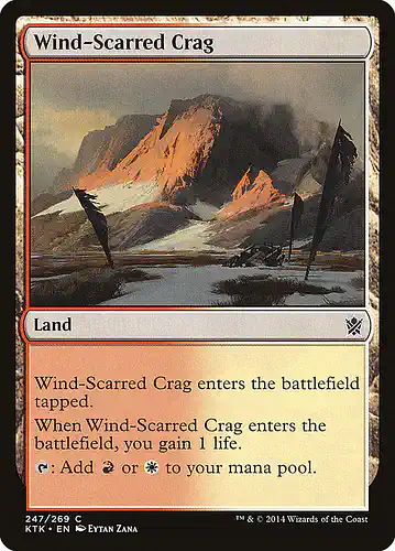 Wind-Scarred Crag - ktk Spoiler