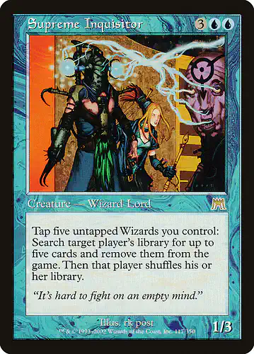 Supreme Inquisitor - ons Spoiler