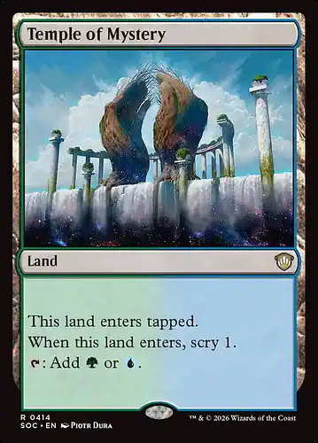 Temple of Mystery - soc Spoiler