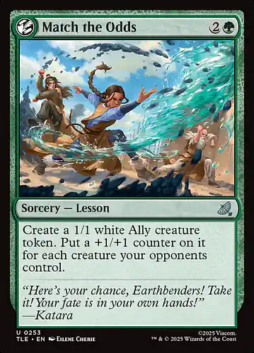 Match the Odds - tle Spoiler